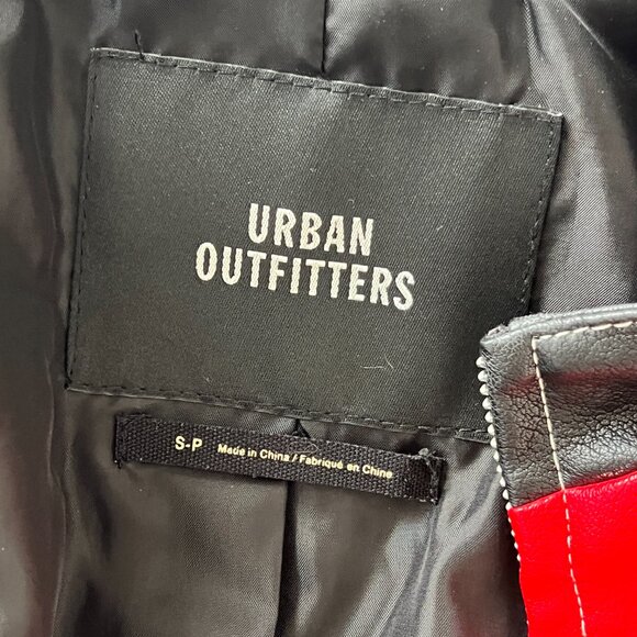 UO Urban Outfitters Faux Leather Moto Jacket - Picture 3 of 3